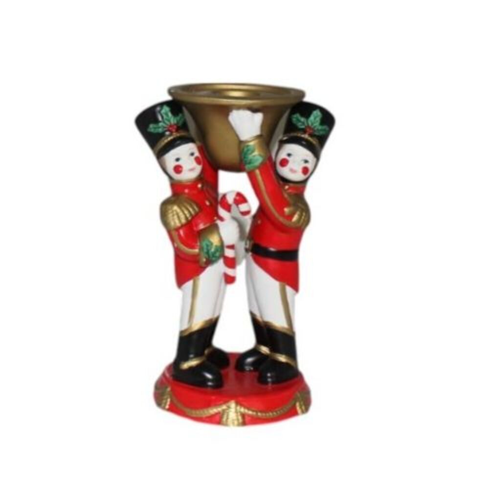 Vintage Partylite Toy Soldier Taper Candle Holder - P7704